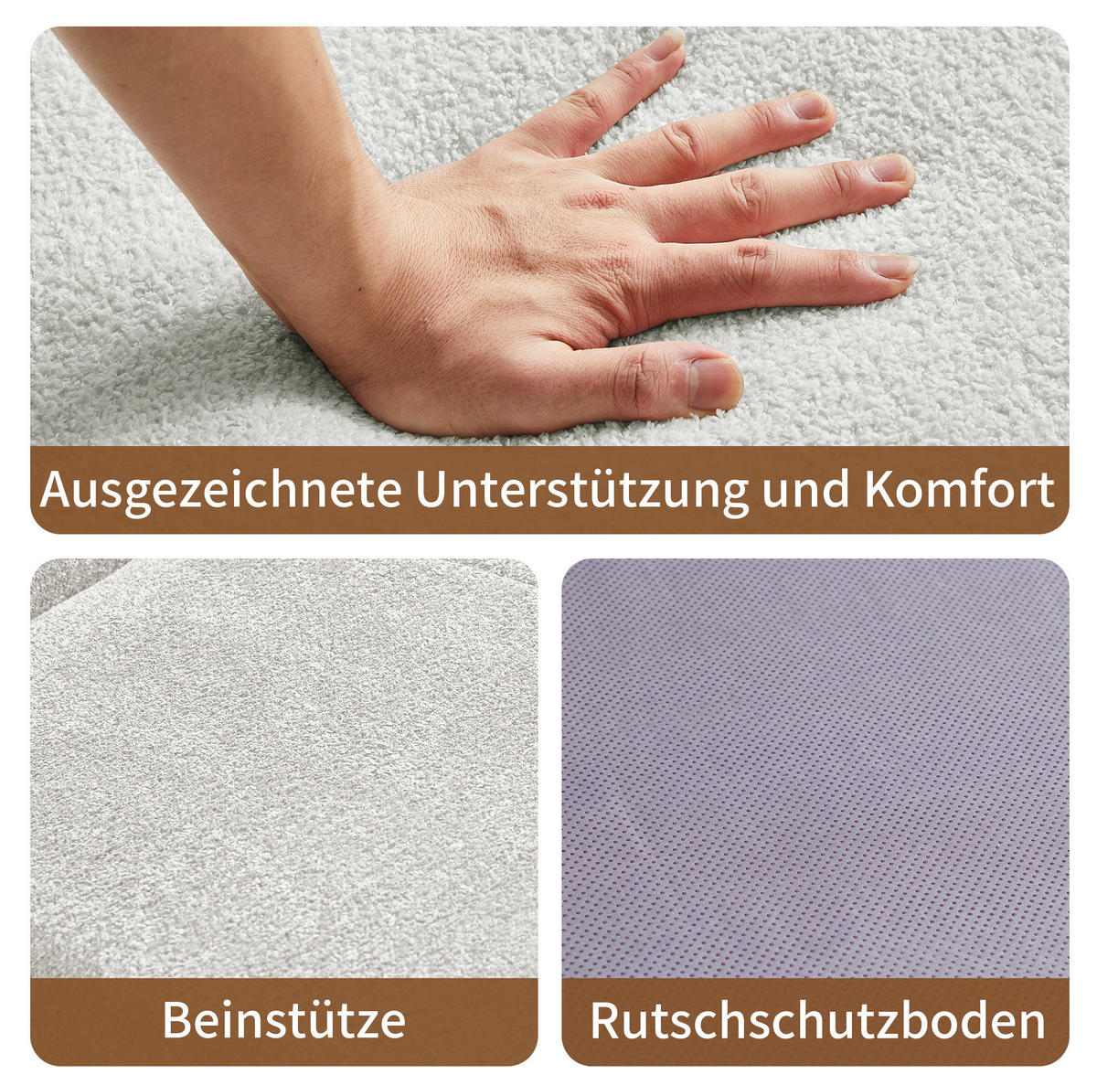SESSEL 94/110/79 cm in Weiß aus Samtstoff, ergonomisch und montagefrei - Weiß, Textil (110/79/94cm) - Flora Grace