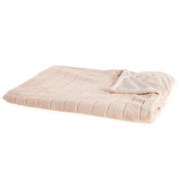 DECKE Pastellrosa Smahra 180/220 cm - Pink, Textil (180/220cm) - Beliani