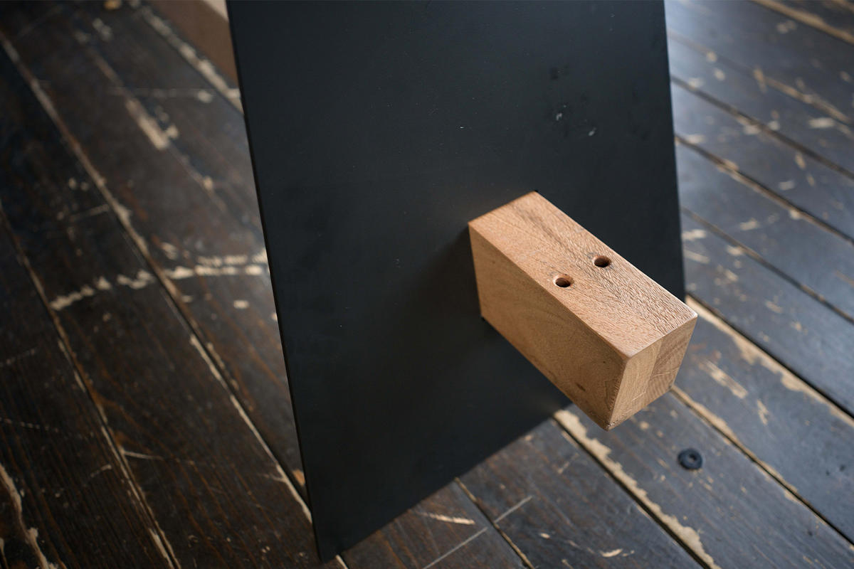 ESSTISCH MIT BAUMKANTE ARBORIO Braun Akazie - Schwarz/Braun, Holz/Metall (280/100/78cm) - KAWOLA