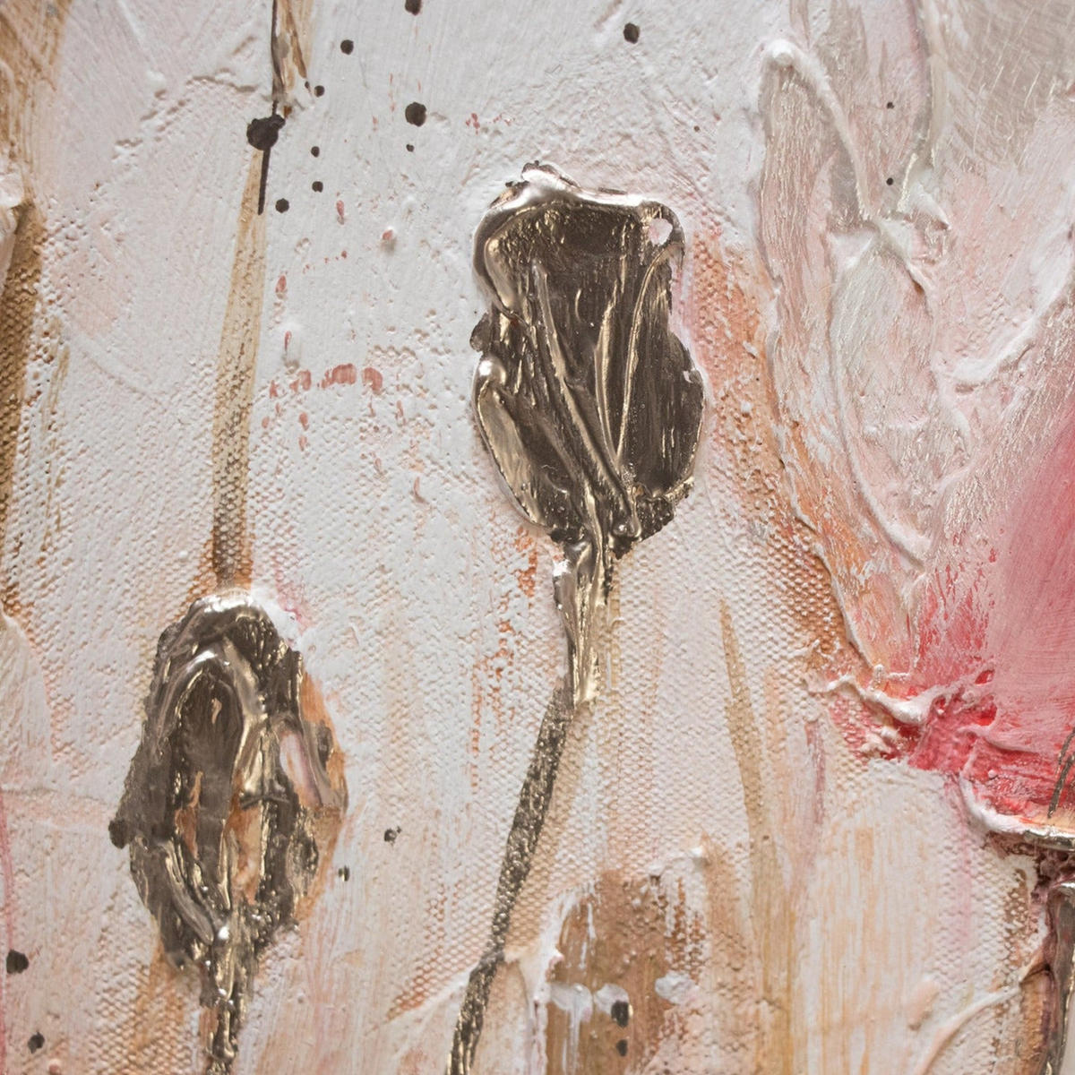 GEMÄLDE April Schattenfugenrahmen Grau 200x100 cm - Grau, Holz (200/100cm) - YS-art gallery