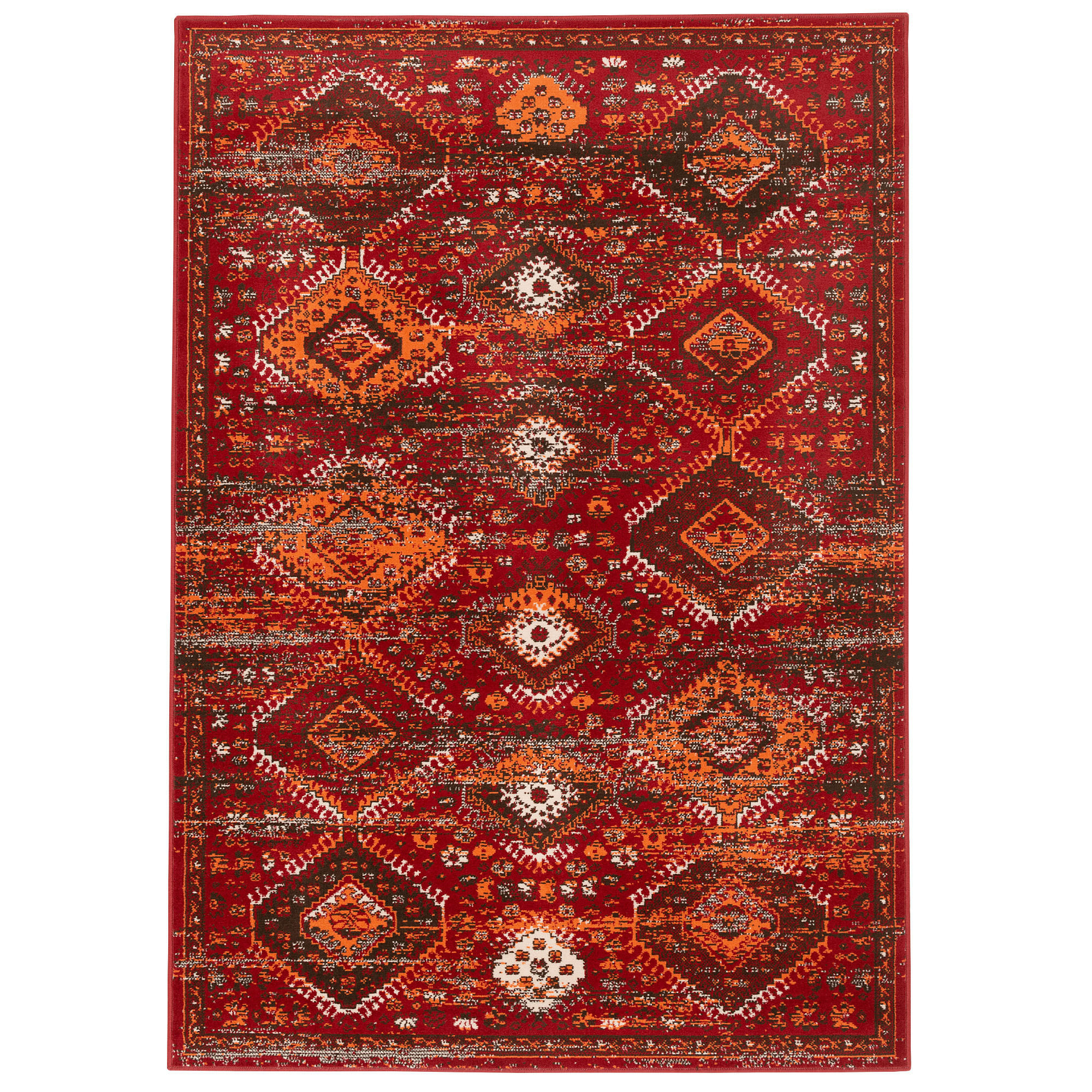 DESIGNER TEPPICH POP-VINTAGE ORIENT MODERN - Terra cotta, Textil (200/300cm) - Pergamon