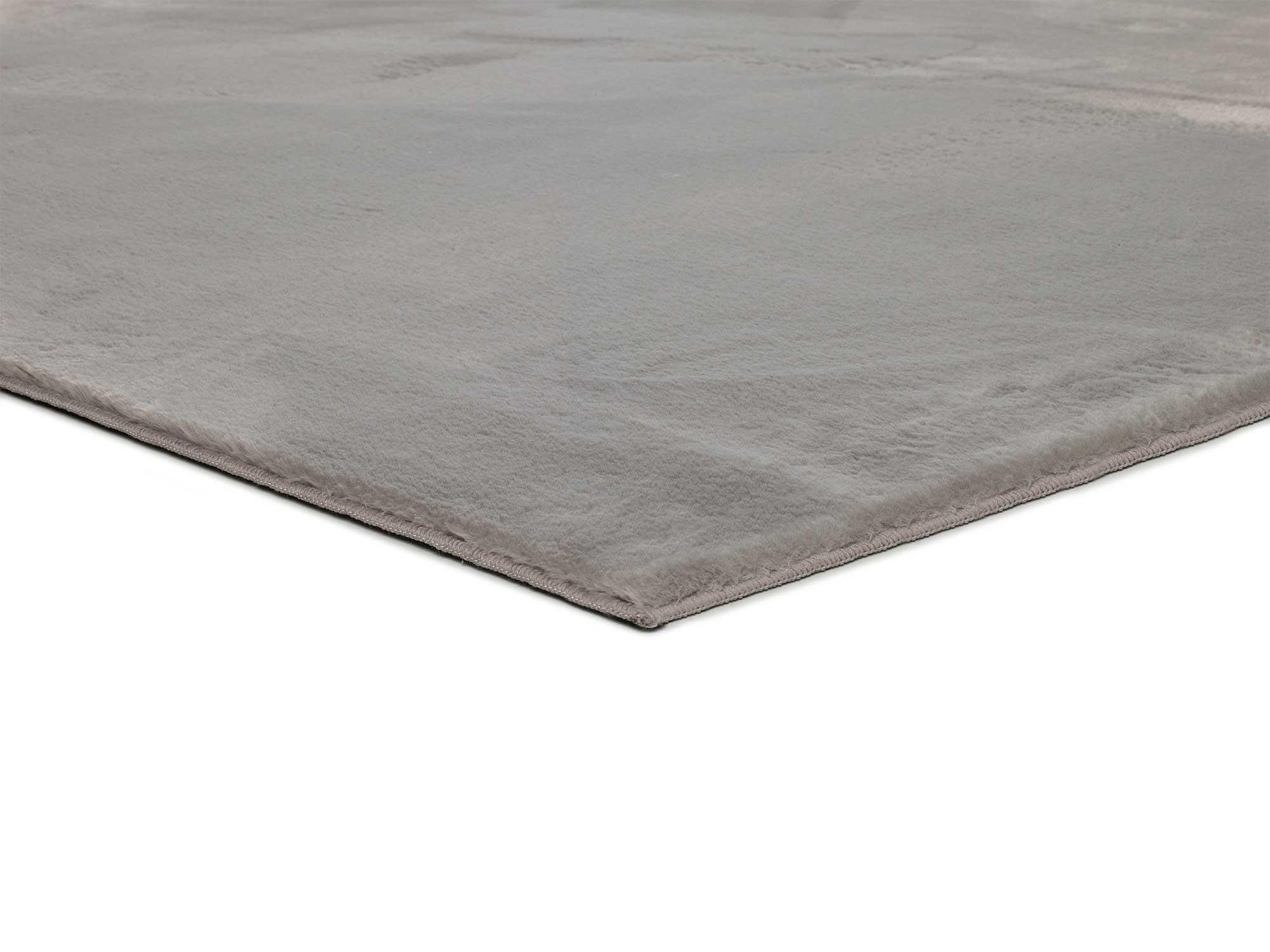 WEBTEPPICH waschbar Silber Xiana 80/150 cm - Silberfarben, Textil (80/150cm) - Atticgo