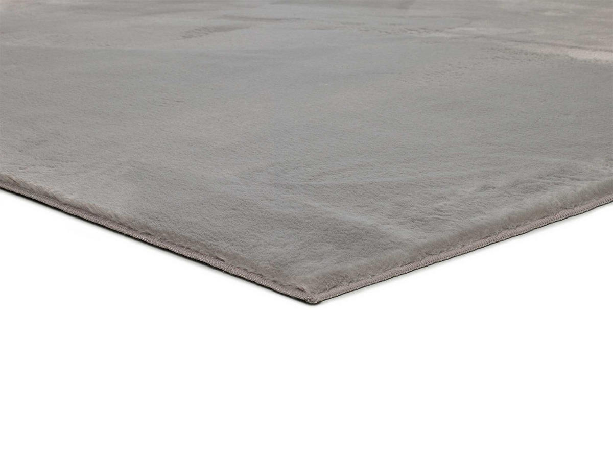WEBTEPPICH waschbar Silber Xiana 80/150 cm - Silberfarben, Textil (80/150cm) - Atticgo