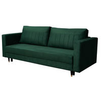 SOFA Flaschengrün ELA Mit Schlaffunktion - Grün, Textil (232/95/98cm) - Sepro Meble