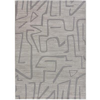 WEBTEPPICH Silber Hl-Africa 80/150 cm - Silberfarben, Naturmaterialien/Textil (80/150cm) - Atticgo