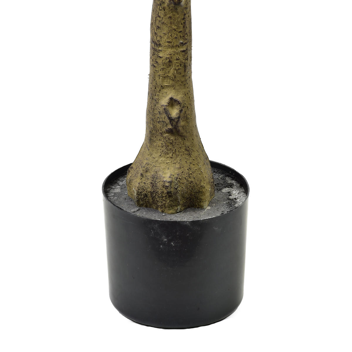 KUNSTBLUME Olives Grün Braun 180/180/180 cm Kunstoff - Braun/Grün, Kunststoff (180cm) - Mondex