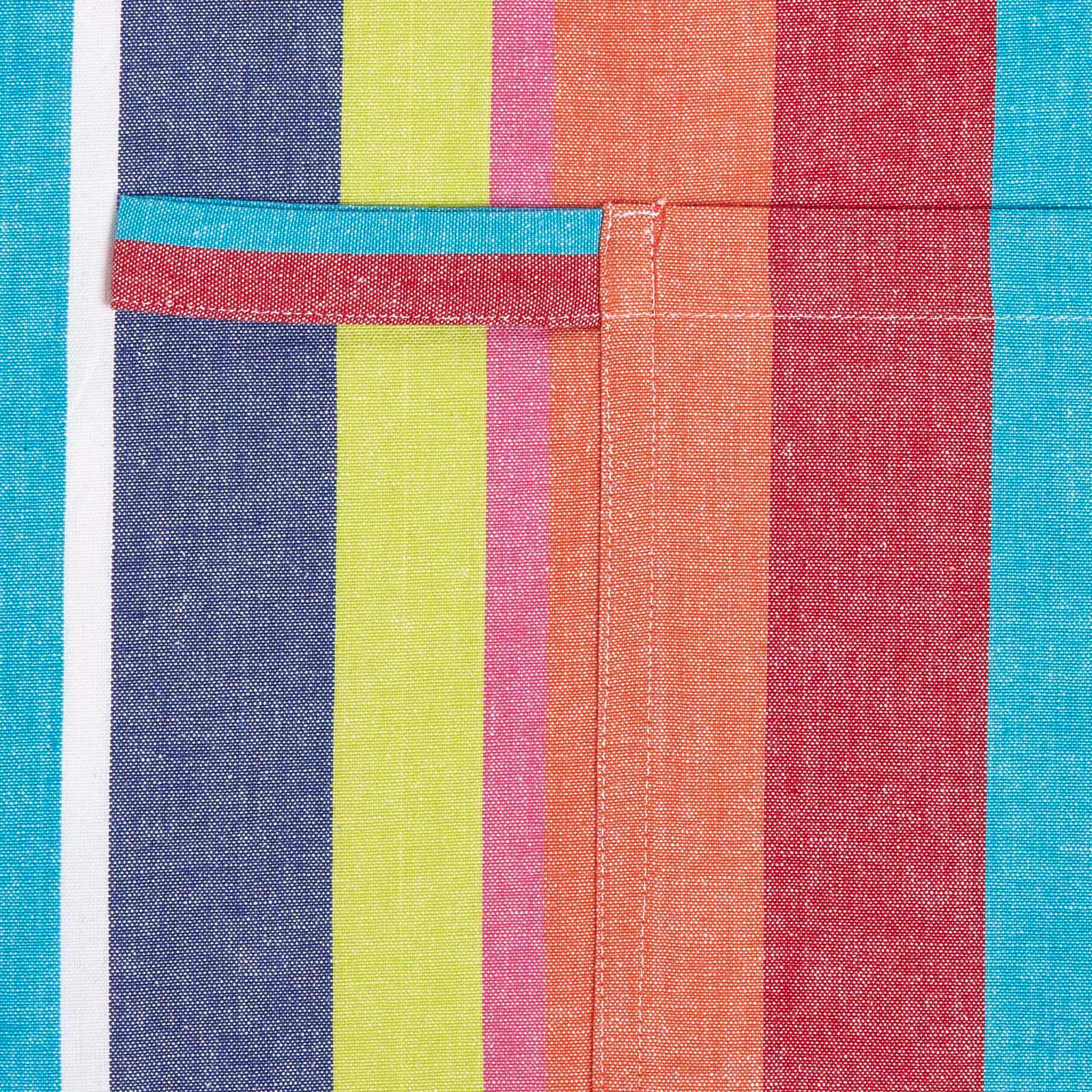 KOCHSCHÜRZE bunt gestreift, 100% Baumwolle - Multicolor, Textil (80/110cm) - Homescapes