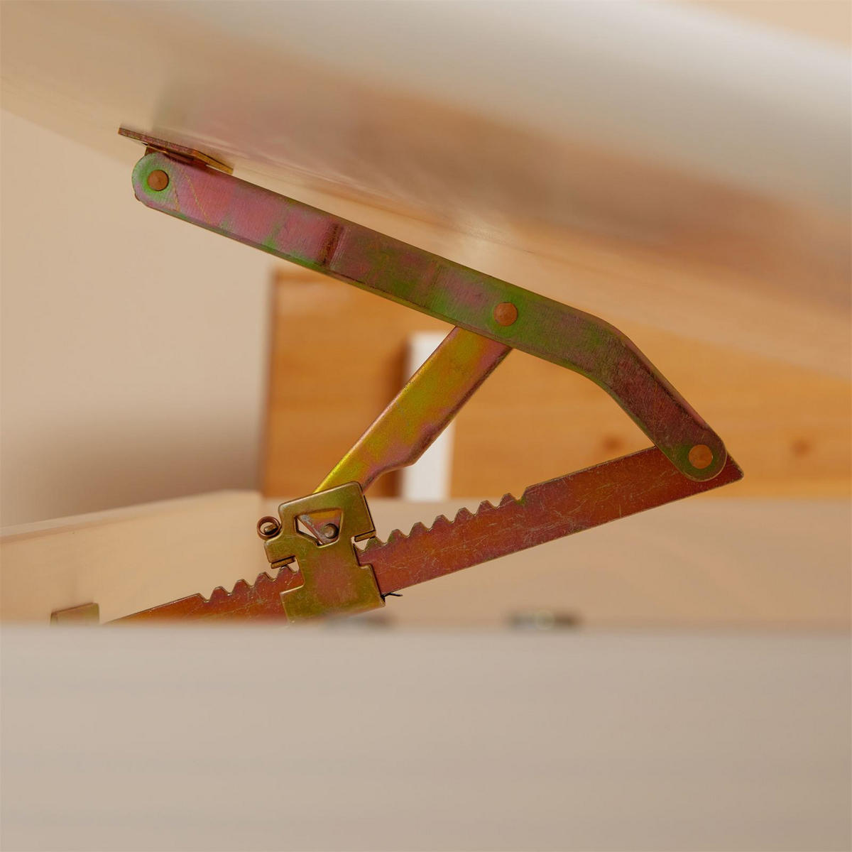 KINDERSCHREIBTISCH FLEXI - Weiß, Holz (109/75/55cm) - IDIMEX