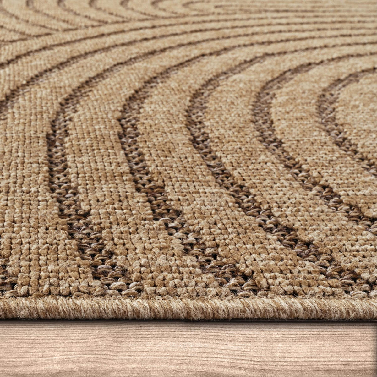 OUTDOORTEPPICH Boho Beige 240 x 340 cm - Beige, Kunststoff (240/340cm) - TT Home