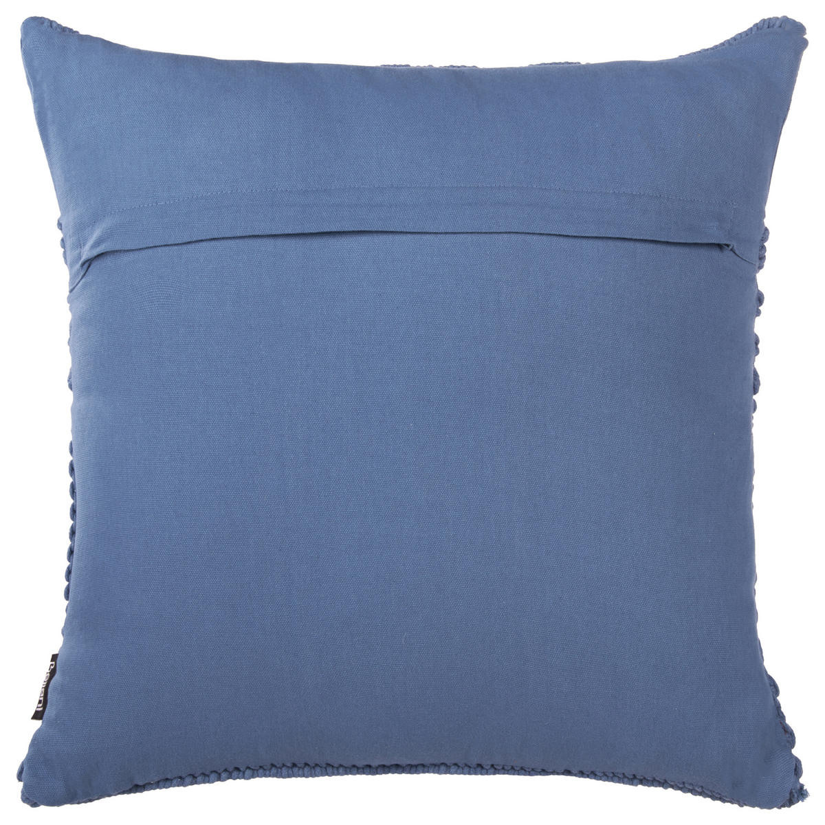 DEKOKISSEN 2er-Set Blau 45/45 cm Karatas - Blau, Naturmaterialien/Textil (45/45cm) - Beliani