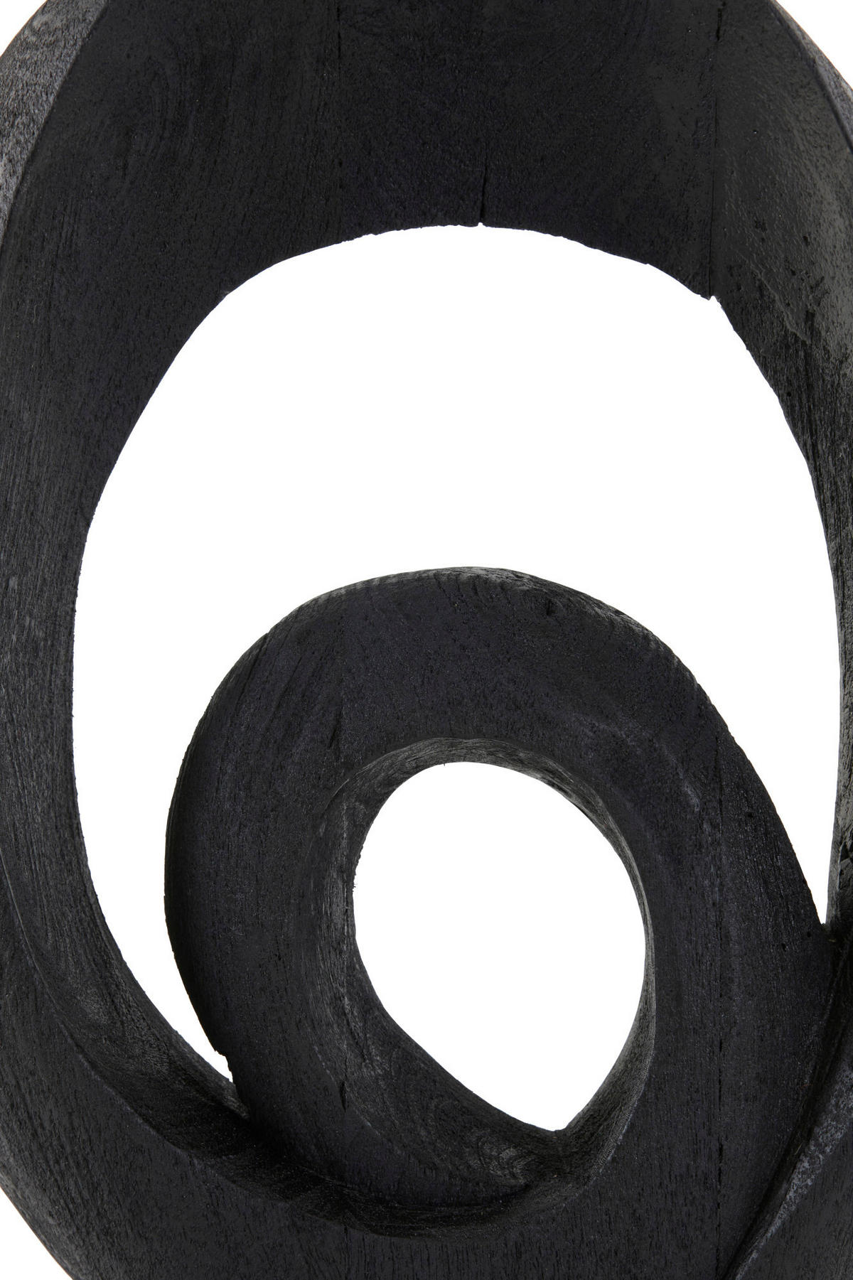 ORNAMENT Randa Schwarz 30/9/46 cm - Schwarz, Holz (9/46/30cm) - Light & Living