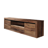 TV-BOARD Wild-/Zerreiche 202x42x55 Tabacco brown geölt MONTREUX #305 - Braun, Holz (42/55/202cm) - Massivmoebel24