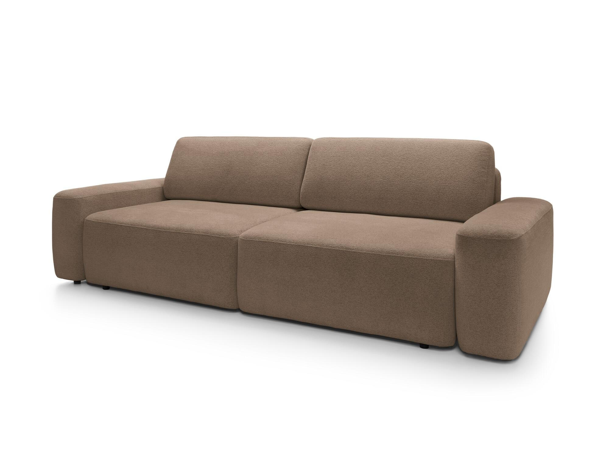 SOFA BOULI Braun 257x105x82 cm - Braun, Textil (257/82/105cm) - FURNLUX