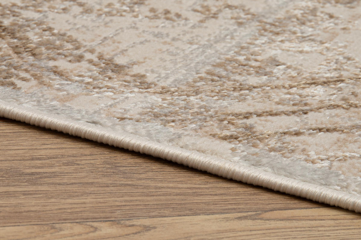 TEPPICH CRYSTAL Creme 180/250 cm - Creme, Textil (180/250cm) - Tapiso