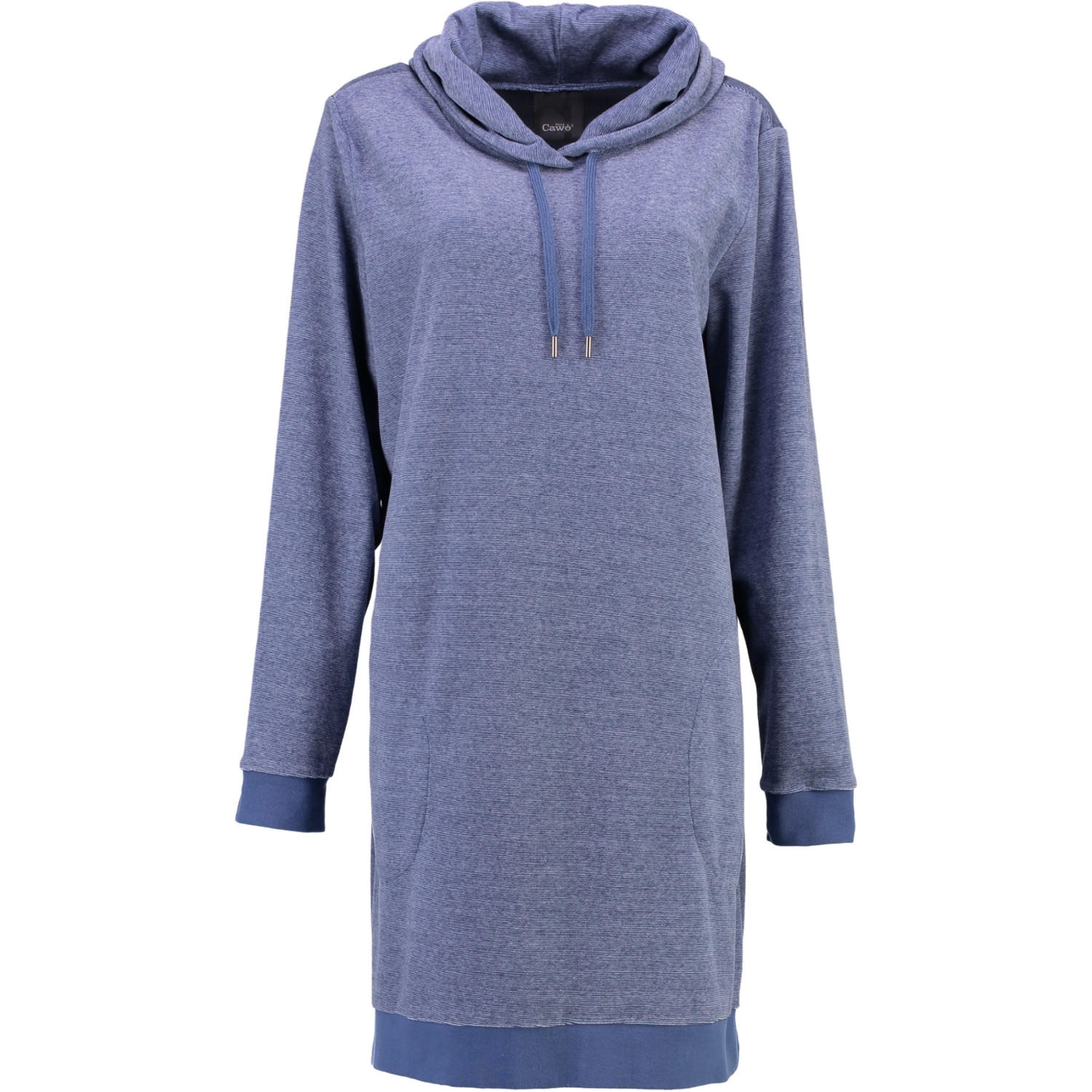 HOODIES DAMEN KAPUZE HOMEWEAR HOODIE 818 DENIM - 11 - Blau, Textil (XSnull) - Cawö
