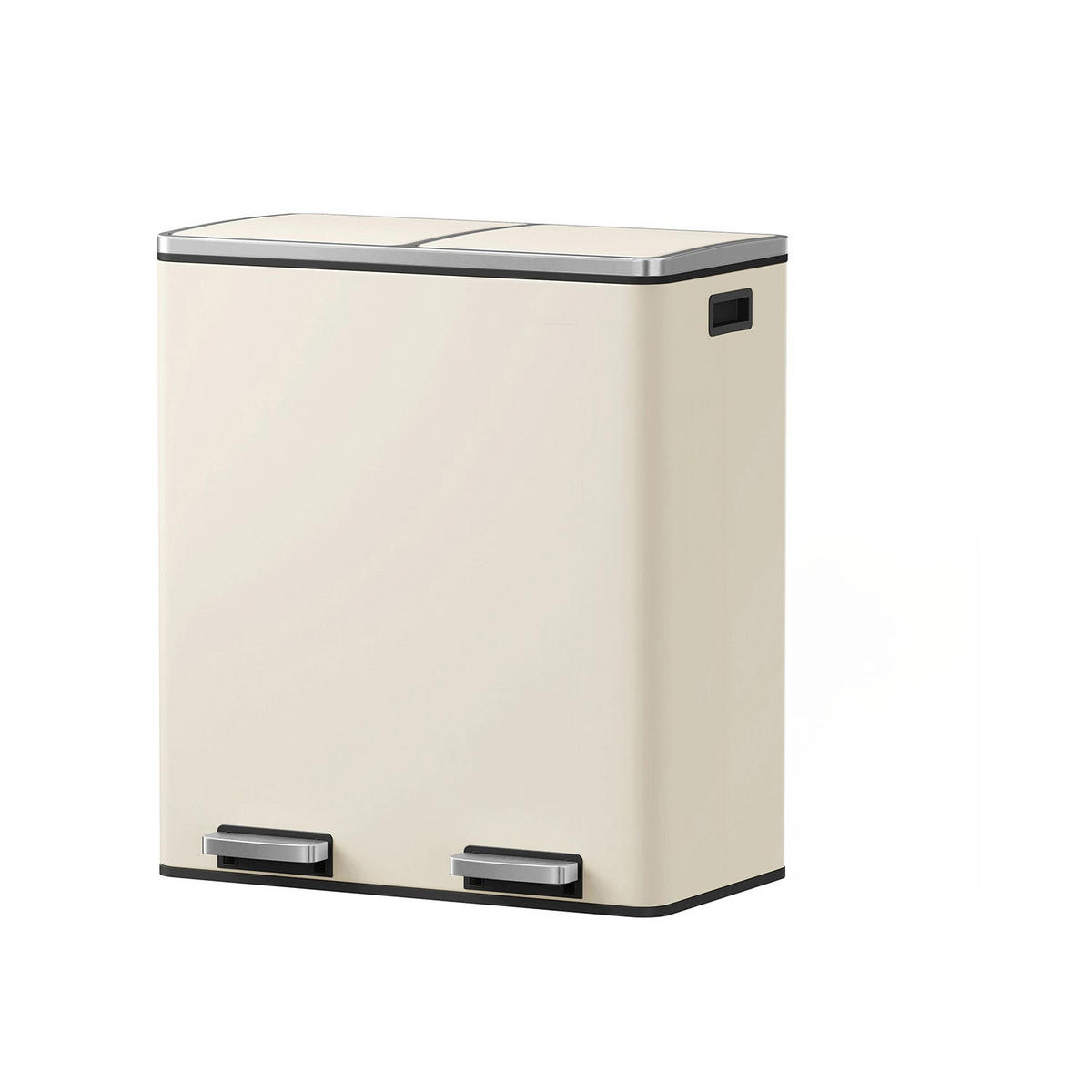 MÜLLEIMER CALI - Creme, Kunststoff (32.5/65.2/59cm) - Hansiro