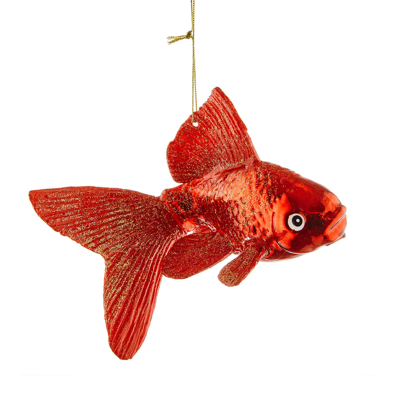 BAUMANHÄNGER Hang On Koi Karpfen - Orange, Glas (9/8/12cm) - BUTLERS