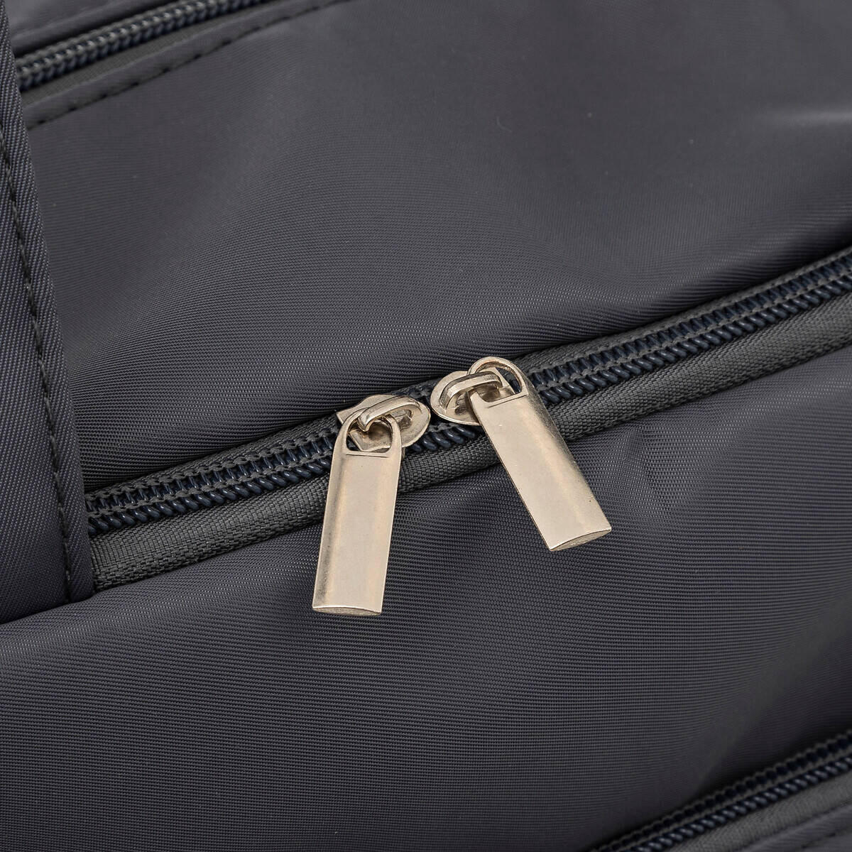 KOSMETIKTASCHE Fächern - Anthrazit, Textil (19/21.5/31cm)