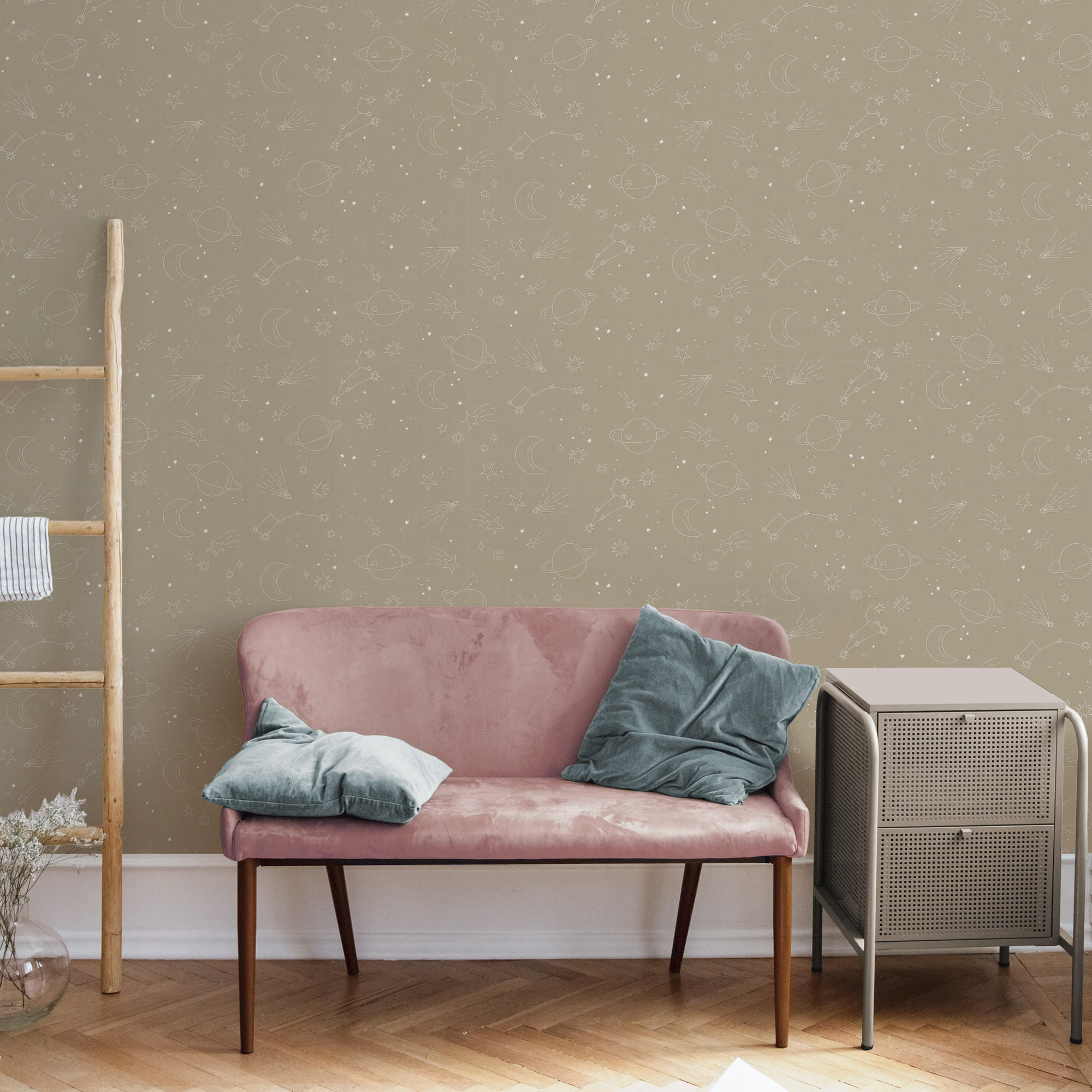 TAPETE Cosmos - Beige, Papier/Kunststoff (53/1000cm) - Superfresco Easy