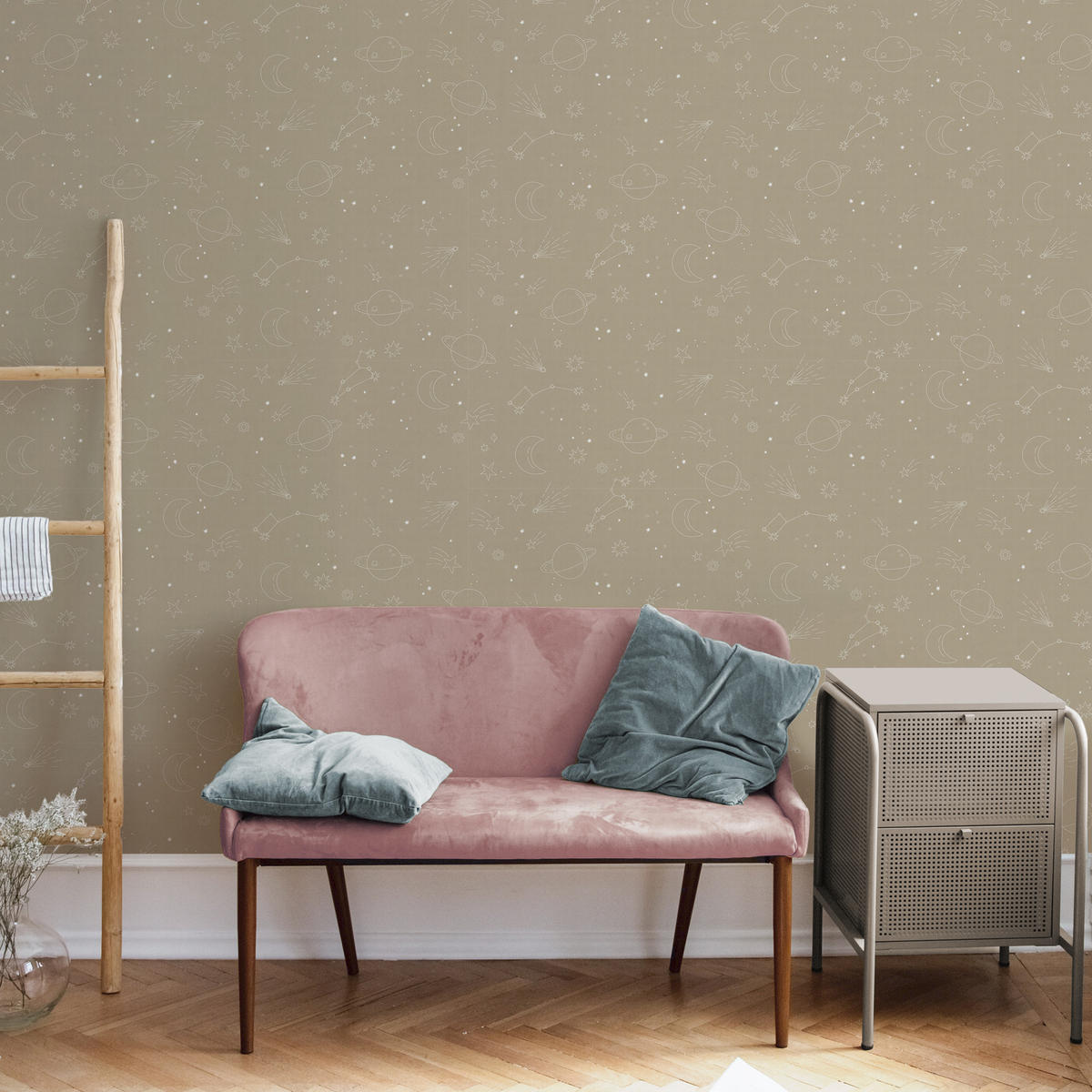 TAPETE Cosmos - Beige, Papier/Kunststoff (53/1000cm) - Superfresco Easy