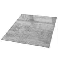 TISCHPLATTE 50x50 cm – Graue Textur - Gelb, Glas (0.4/50/50cm) - Wallfluent