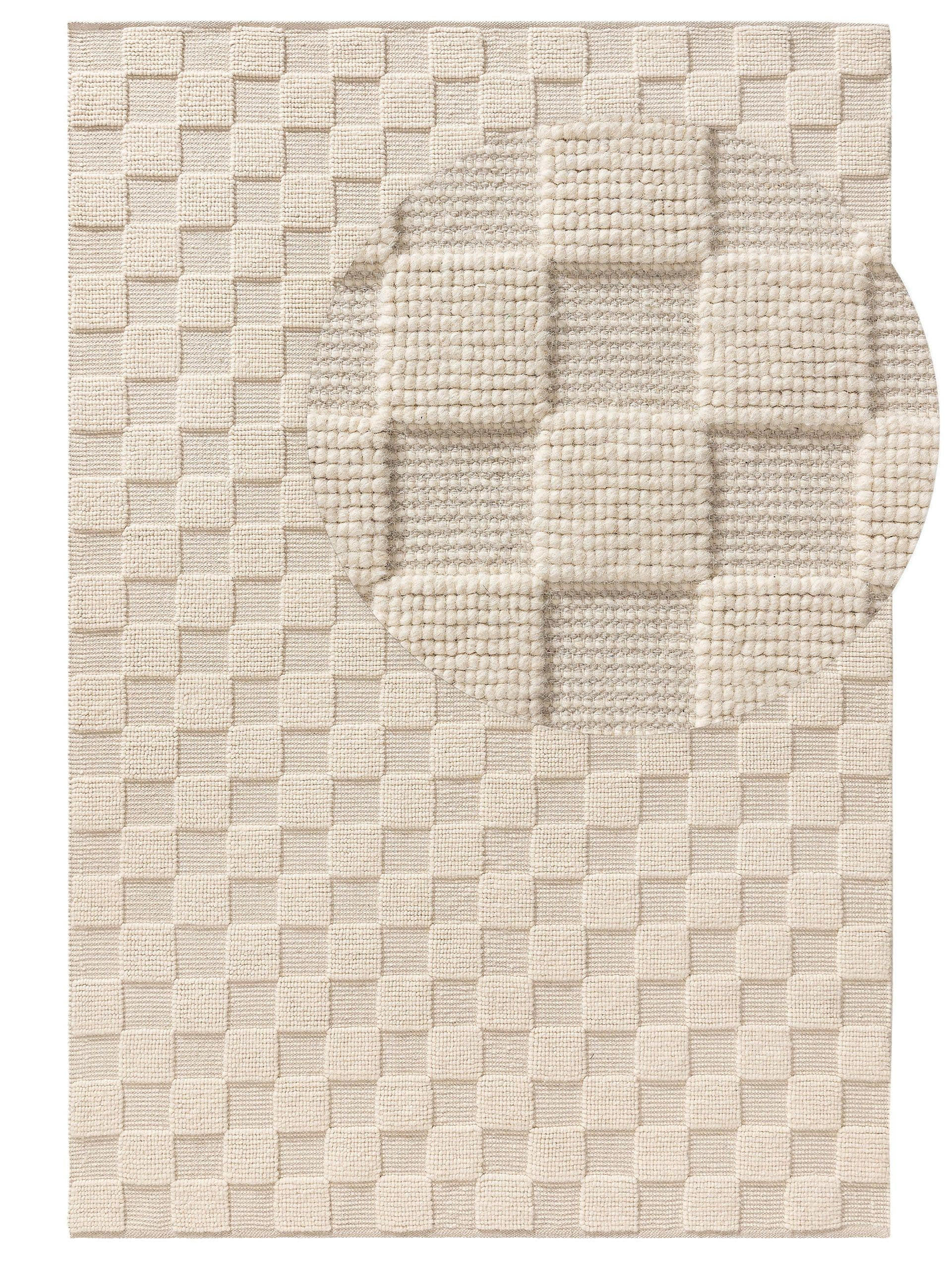 TEPPICH Jasper Cream 200x300 cm - Creme, Textil (200/300cm) - benuta Pure