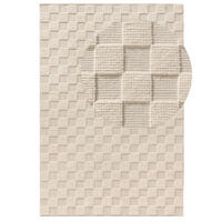 TEPPICH Jasper Cream 200x300 cm - Creme, Textil (200/300cm) - benuta Pure