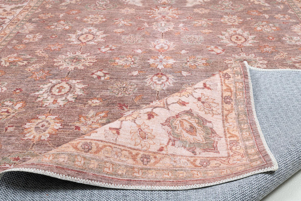 VINTAGE-TEPPICH Adara 40x60 cm - Braun, Textil (40/60cm) - Gino Falcone