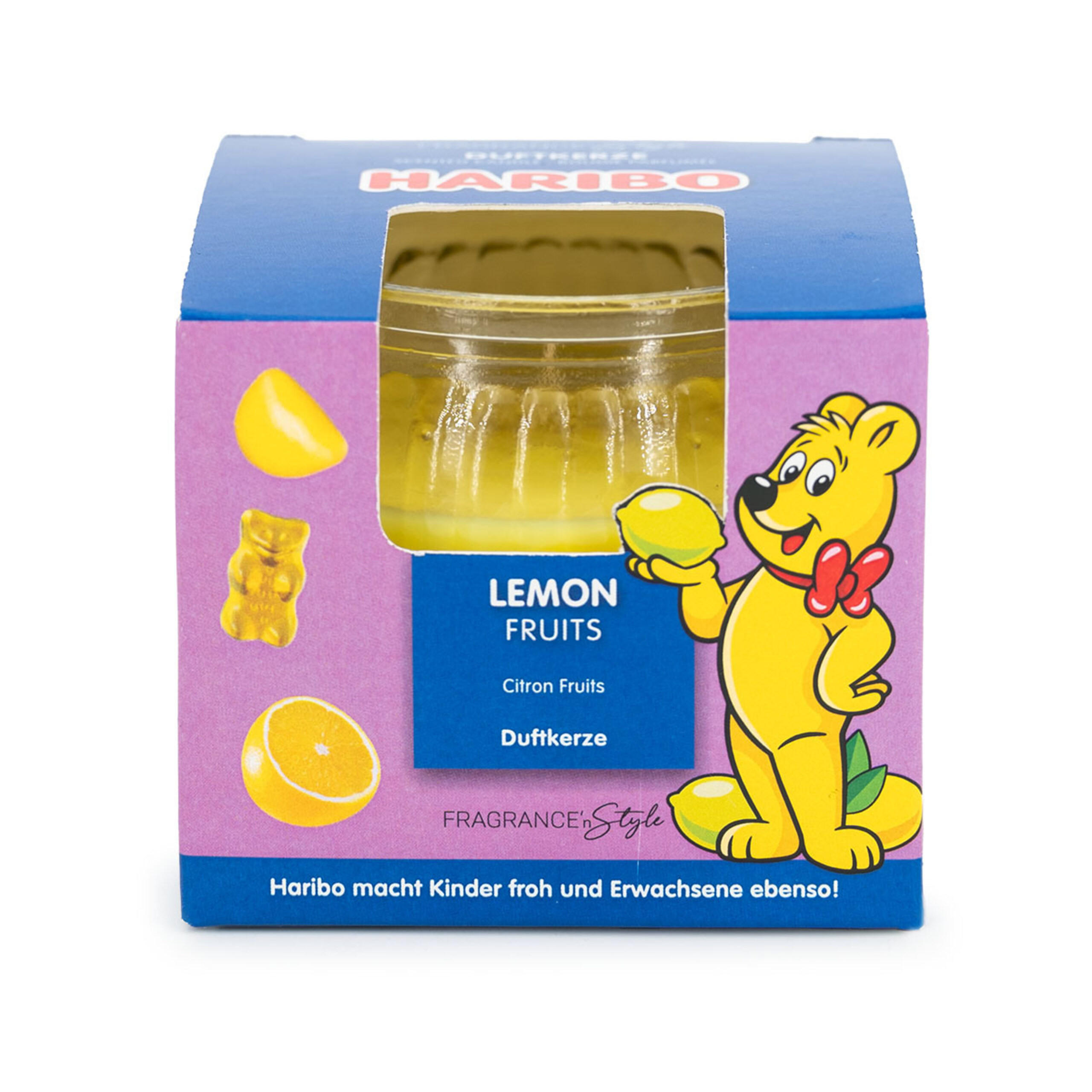 DUFTKERZE Haribo - Multicolor, Naturmaterialien/Glas (8/6.5cm)