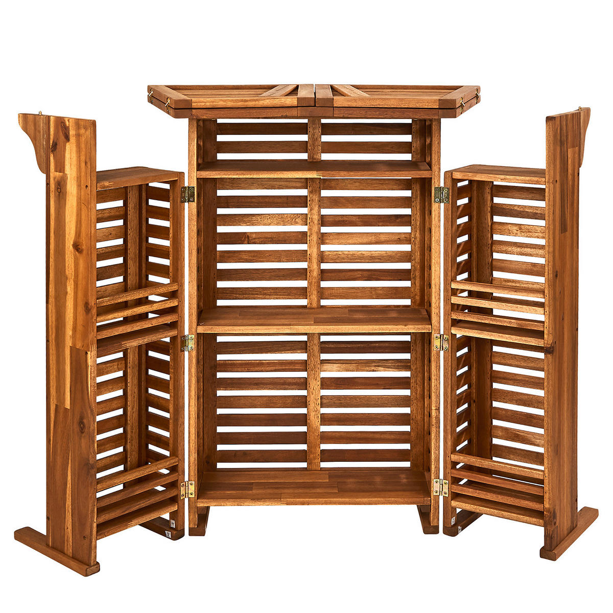 GARTENBAR Turntable - Braun, Holz/Holzwerkstoff (56/102/150cm) - Butlers