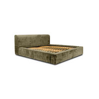 POLSTERBETT aus Polstermaterial Pedrosa 140x200 cm, Grün - Grün, Textil (140/200cm) - Fedve
