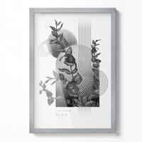 BILDERRAHMEN - Goldfarben, Kunststoff (40/60/1.5cm) - Wallfluent