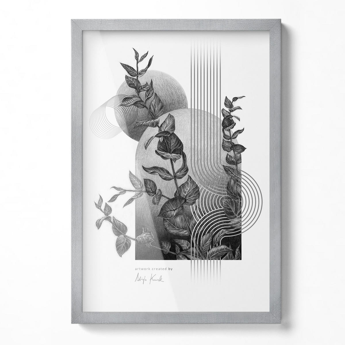 BILDERRAHMEN - Goldfarben, Kunststoff (40/60/1.5cm) - Wallfluent