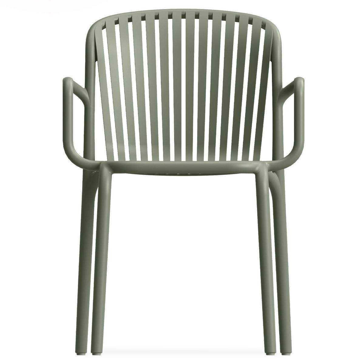 GARTEN ESSGRUPPE FICCARI, Gartenmöbel-Set 8-tlg, Olive - Olivgrün, Kunststoff - KONSIMO®