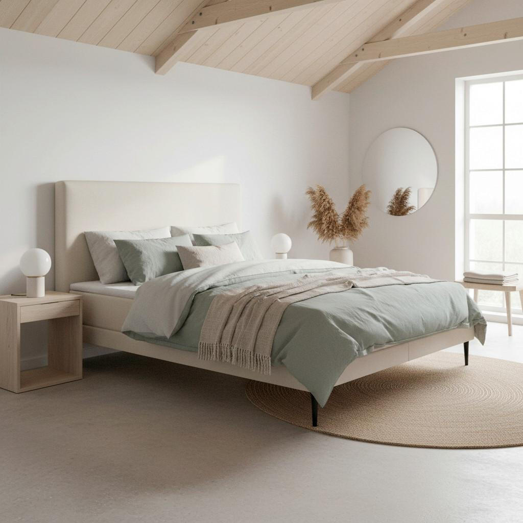 Bessagi Home Boxbett Beige