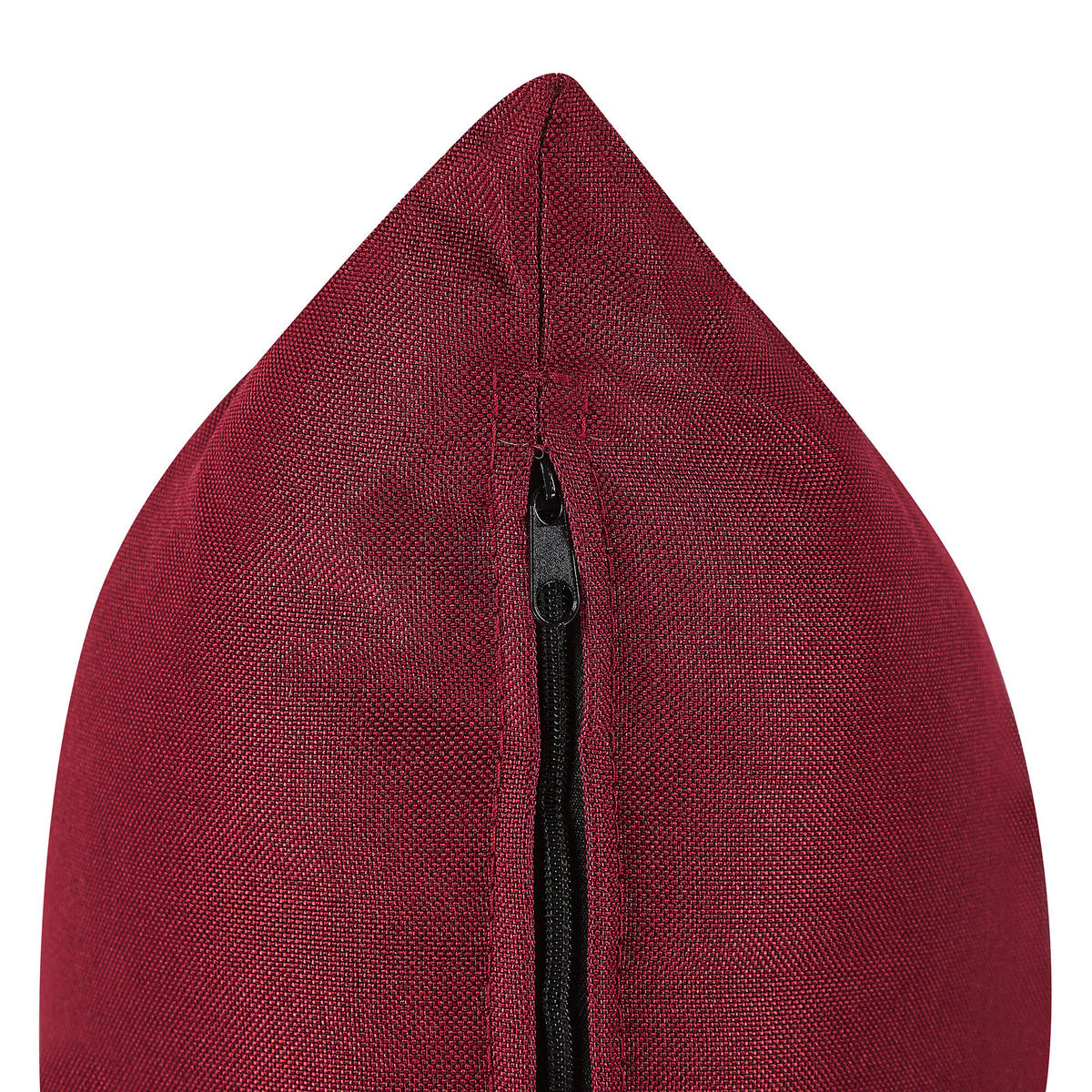 ECKSOFA Polsterbezug Dunkelrot Vikna - Dunkelrot, Textil (250/140cm) - Beliani