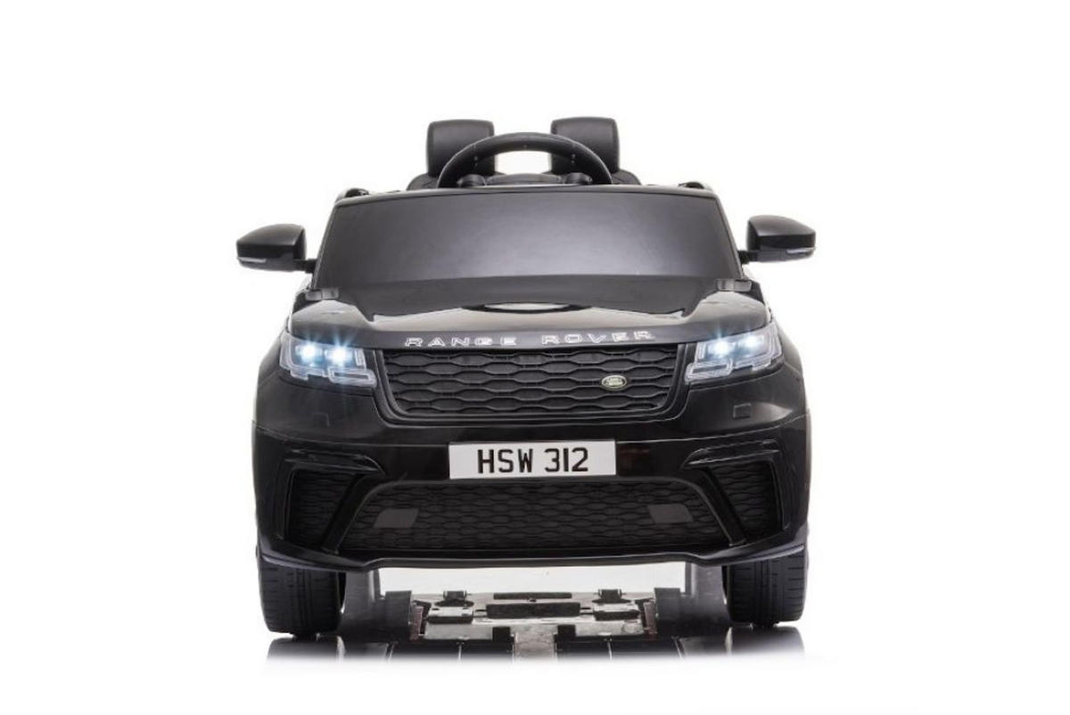 KINDER ELEKTROAUTO Range Rover Velar schwarz EVA-Reifen, LED-Scheinwerfer, Musikfunktion, Batterieanzeige - Schwarz, Kunststoff (108/61/50cm) - Es-Toys