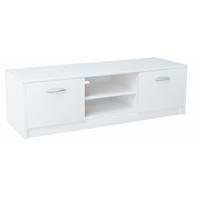 FERNSEHKOMMODE 2DC Weiß 120/41/36 cm - Weiß, Holzwerkstoff (120/36/41cm) - Matkam Möbel