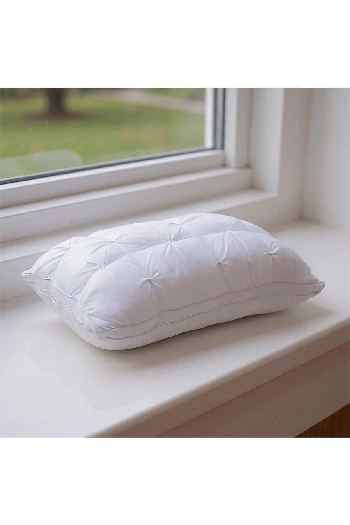 KISSENINLETT aus Polyester Weiß Reißverschluss Strapazierfähig und Langlebig Vakuumverpackt Pflegeleicht Vielseitig Einsetzbar 74 x 48 cm - Weiß, Textil (74/48cm) - Livingandhome