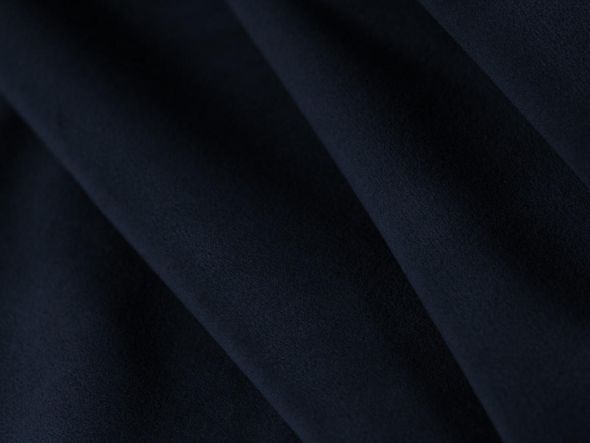 ECKSOFA links Kaelle aus Samt königsblau 4 Sitzplätze - Blau, Textil (171/308cm) - Micadoni