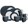 KOMBISERVICE Doppio Anthrazit 24er Set - Anthrazit, Keramik (1/1/1cm) - Ritzenhoff Breker