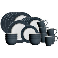 KOMBISERVICE Doppio Anthrazit 24er Set - Anthrazit, Keramik (1/1/1cm) - Ritzenhoff Breker