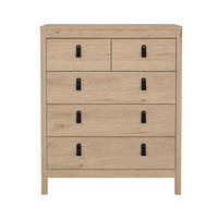 KOMMODE, Madrid, Eiche, Holzwerkstoff, 83 x 39 x 99 cm - Eichefarben, Holzwerkstoff (83/99/39cm) - ebuy24