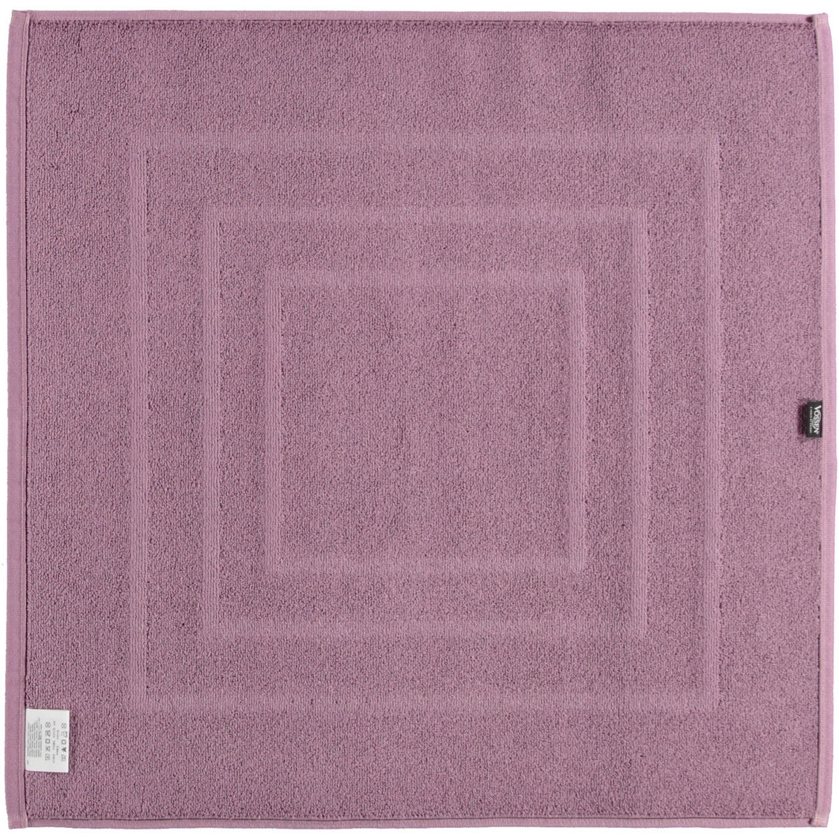 BADEMATTEN CALYPSO FEELING PLUM - 825 - Lila, Textil (60/60cm) - Vossen