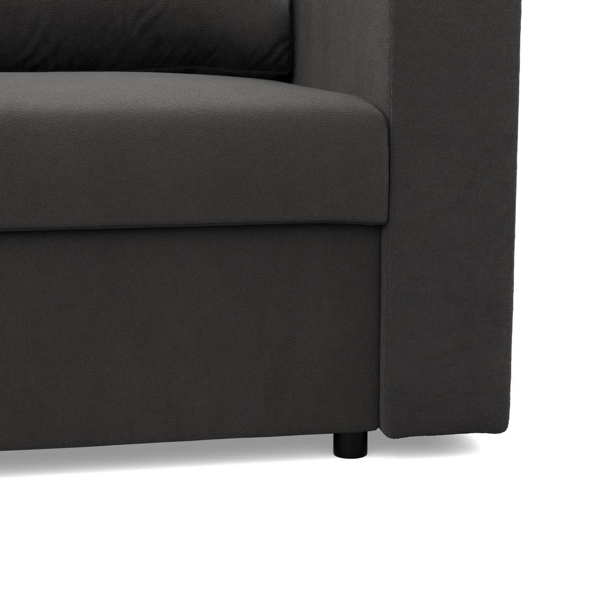ECKSOFA MIT SCHLAFFUNKTION NEO, Grau - Grau, Textil (231/140cm) - Mebligo
