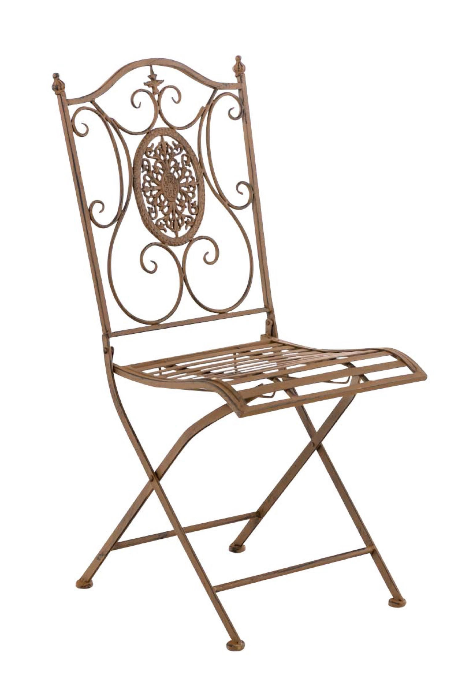 TPFGarden Gartenstuhl Braun 42x49x91.5 cm