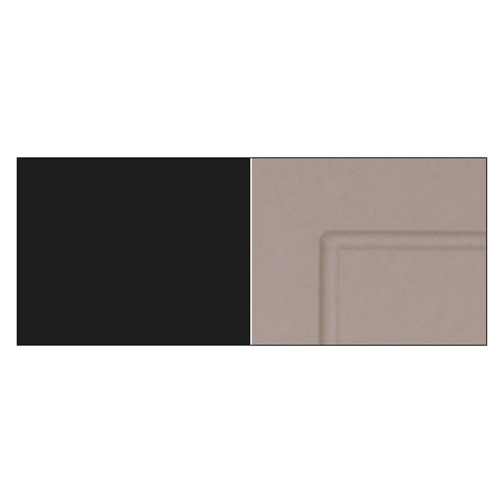 Thumbnail - Feldmann-Wohnen Küchenhängeschrank, Beige, Schwarz, Metall, 2 Fächer, Rechteckig, 40x72x32.5 cm, Küchen, Küchenmöbel, Kü...