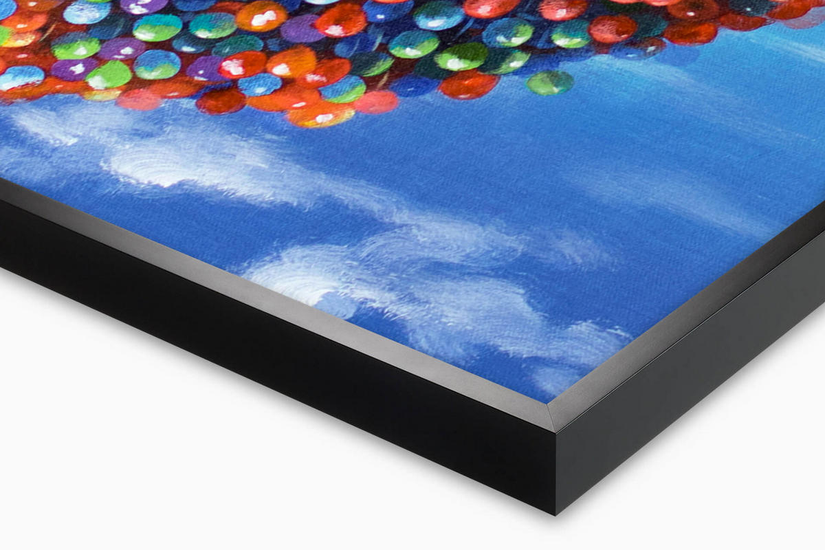 OLEJOMAĽBA 70/100 cm, Zvieratá - oranžová/viacfarebná, drevo/textil (70/100cm) - KUNSTLOFT