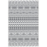 OUTDOORTEPPICH, Wetterfest - Dunkelgrau, Kunststoff (274/182cm) - Outsunny