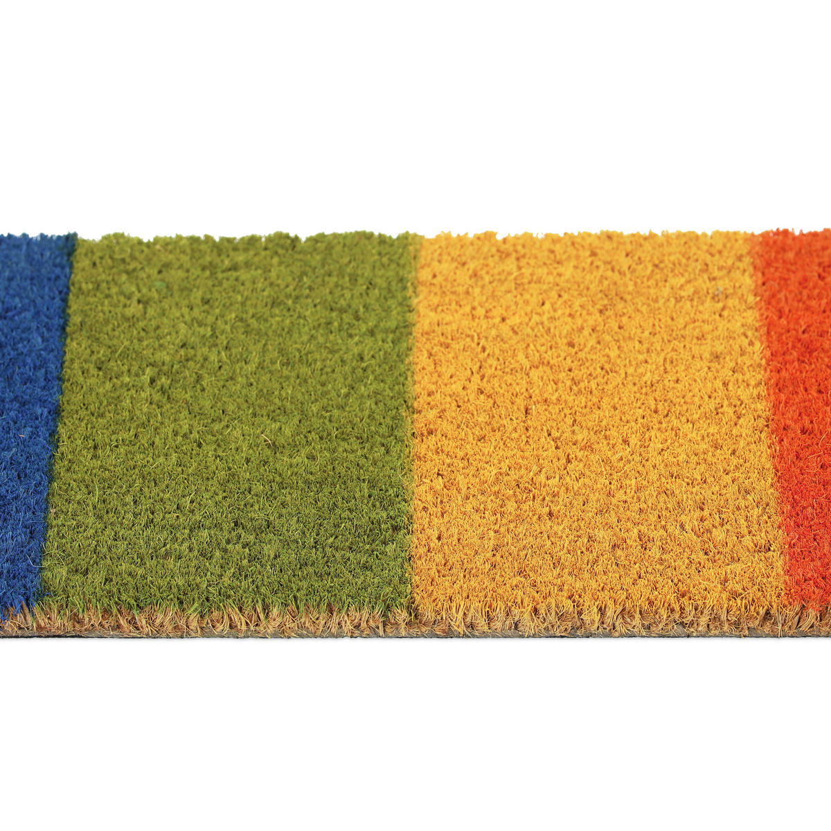 FUSSMATTE - Multicolor, Kunststoff/Textil (75/25cm) - Relaxdays